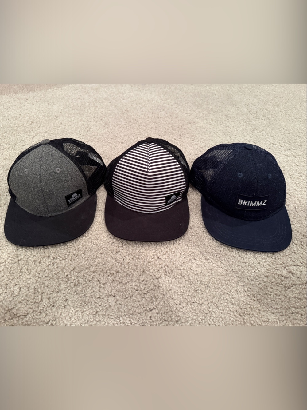 BRIMMZ Toddler Trucker Hats